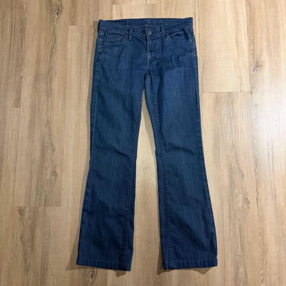 Citizens Of Humanity Amber Stretch Mod Rise Bootcut Flare Jeans Blue Denim 27